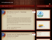 Tablet Screenshot of petercarrero.com